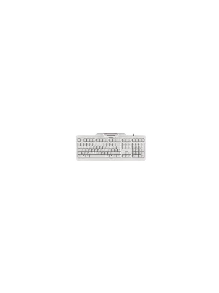 Teclado cherry kc 1000 sc lector de tarjeta chip integrado dni usb blanco Teclado cherry kc 1000 sc lector de tarjeta chip integrado dni usb blanco