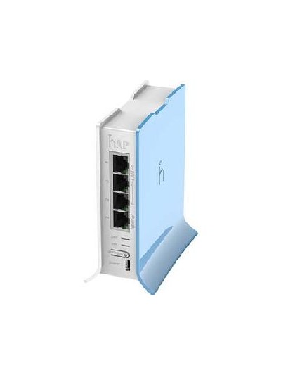 Mikrotik router board rb - 941 - 2nd - tc hap lite formato torre 650mhz cpu 32mb ram 4xlan 2.4ghz 802b - g - n 2x2 wireless