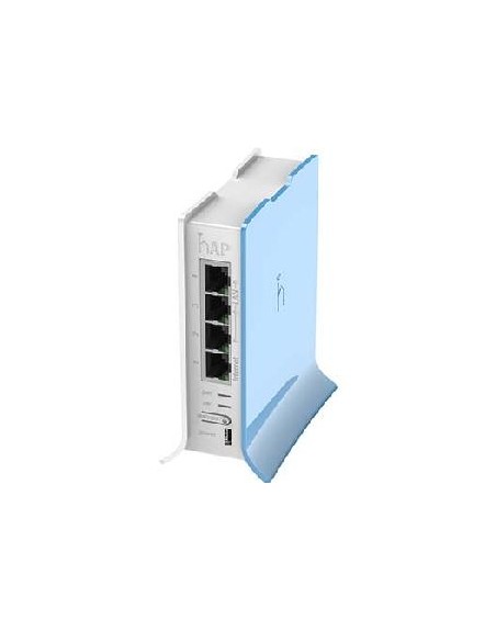 Mikrotik router board rb - 941 - 2nd - tc hap lite formato torre 650mhz cpu 32mb ram 4xlan 2.4ghz 802b - g - n 2x2 wireless