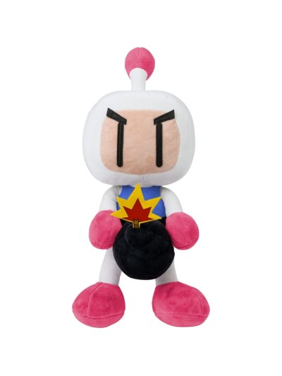 Peluche item lab videojuegos bomberman konami bomberman plush
