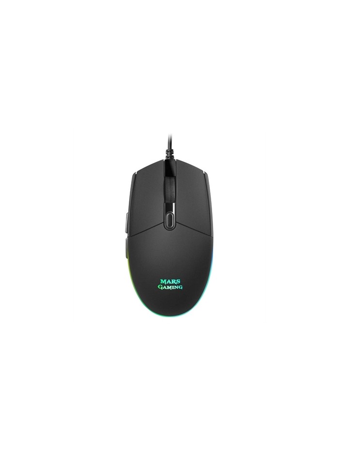 Mouse raton mars gaming mmg optico usb 6 botones 3200ppp rgb negro Mouse raton mars gaming mmg optico usb 6 botones 3200ppp rgb negro