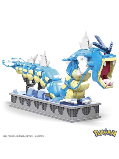 Figura mattel mega construx motion pokemon gyarados 2186 pcs