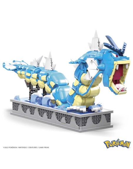 Figura mattel mega construx motion pokemon gyarados 2186 pcs