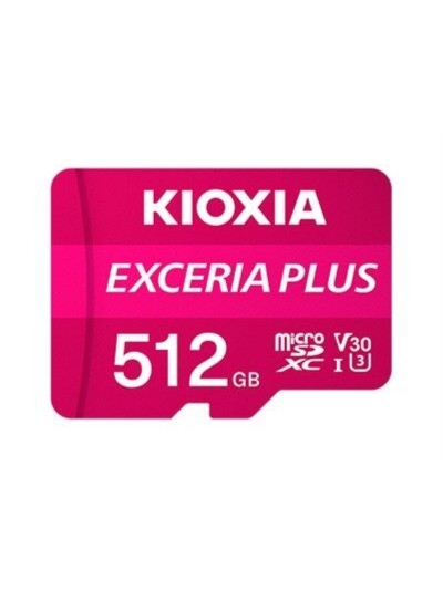 Tarjeta micro sd kioxia 512gb exceria plus uhs - i c10 r98 con adaptador