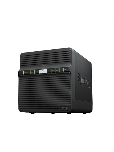 Servidor nas synology disk station ds423 2 gb 4 bahias raid ethernet gigabit