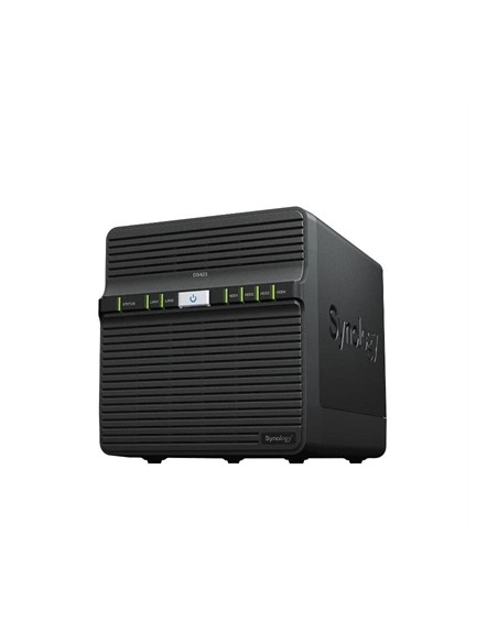 Servidor nas synology disk station ds423 2 gb 4 bahias raid ethernet gigabit
