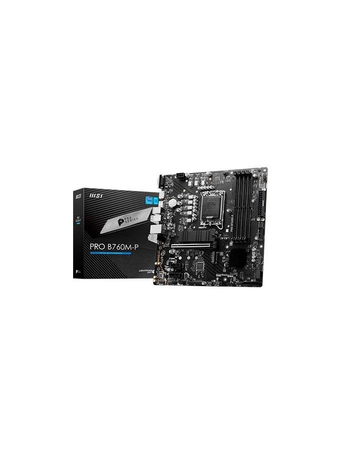 Placa base msi 1700 pro b760m - p m - atx - 4x ddr5 - 4x sata3 - 2x usb 3.2 - 1x usb tipo - 4x usb 2.0 911 - 7e02 - 009 Placa base msi 1700 pro b760m - p m - atx - 4x ddr5 - 4x sata3 - 2x usb 3.2 - 1x usb tipo - 4x usb 2.0 911 - 7e02 - 009