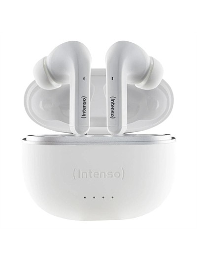 Auriculares bluetooth intenso buds t300a tws con anc blanco inalambrico