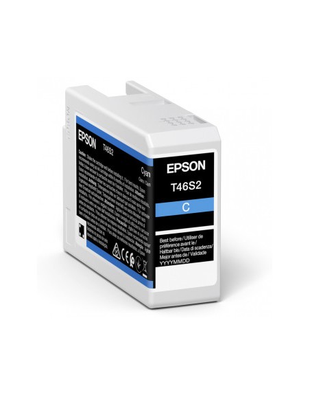 Cartucho tinta epson cyan t46s2 ultrachrome pro 10 ink 25ml sc - p700