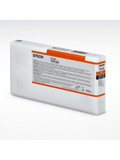 Cartucho tinta epson t913a naranja 200ml
