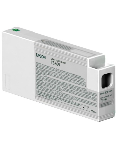 Cartucho tinta epson stylus photo 7900 - 9900 gris claro 700ml