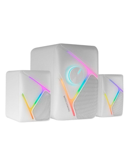 Altavoces mars gaming 2.1 ms - h21 blanco