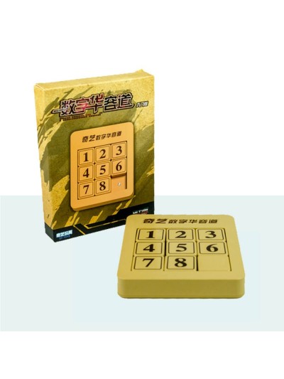 Juego de ingenio qiyi slice mini klotski numerico magnetico