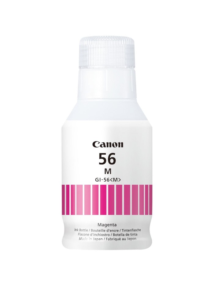 Botella tinta canon gi - 56m magenta 135ml 11959 paginas Botella tinta canon gi - 56m magenta 135ml 11959 paginas