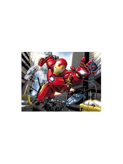Puzzle lenticular prime 3d marvel iron - man 500 piezas