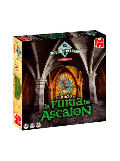 Juego de mesa escape quest el inicio - la furia de ascalon pegi 16