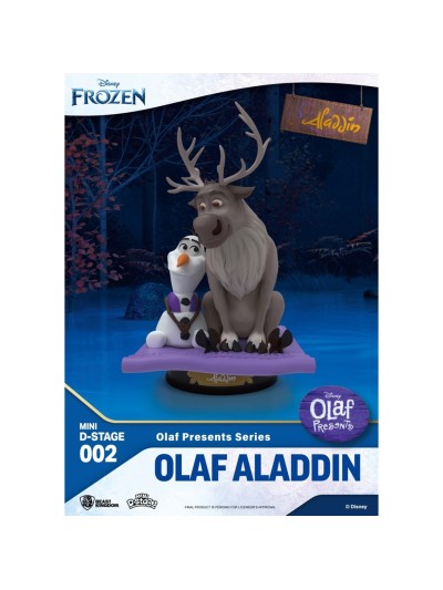 Figura minidstage disney olaf presenta olaf simba