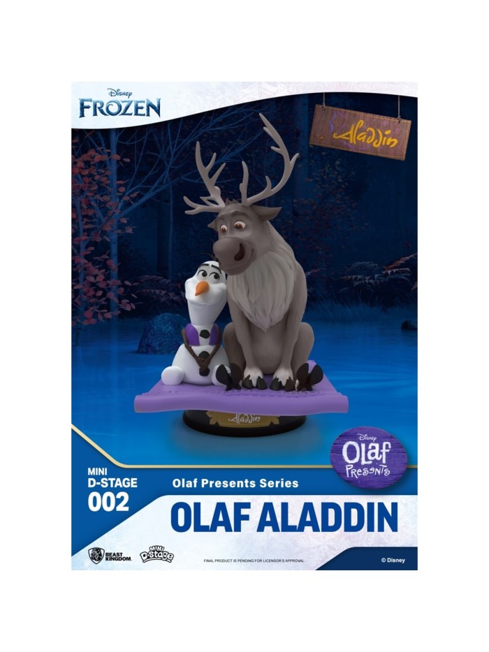 Figura minidstage disney olaf presenta olaf simba Figura minidstage disney olaf presenta olaf simba