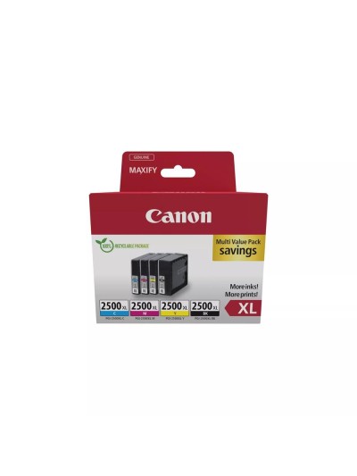 Multipack canon pgi - 2500xl bk - c - m - y