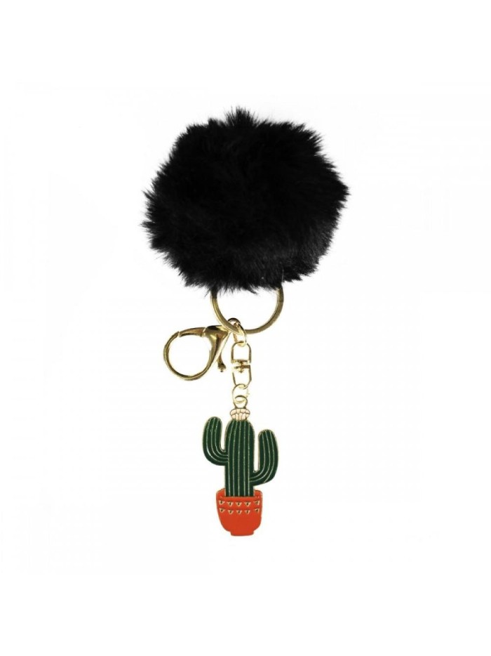 Llavero enesco pompon cactus Llavero enesco pompon cactus