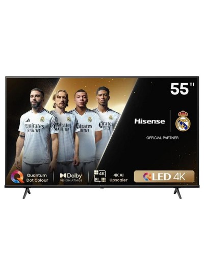Tv hisense 55 pulgadas qled 4k uhd - 55e7nq - smart tv