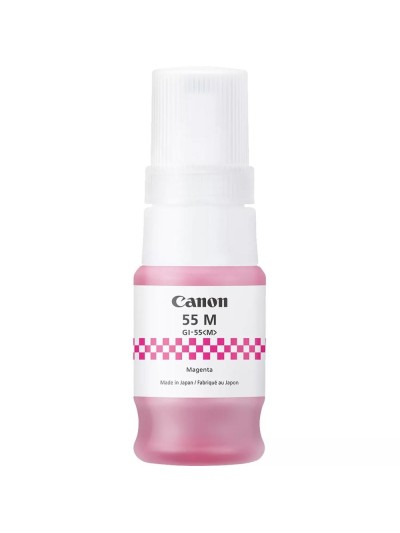 Botella tinta canon gi - 55 ink magenta