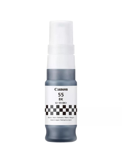 Botella tinta canon gi - 55 ink negro