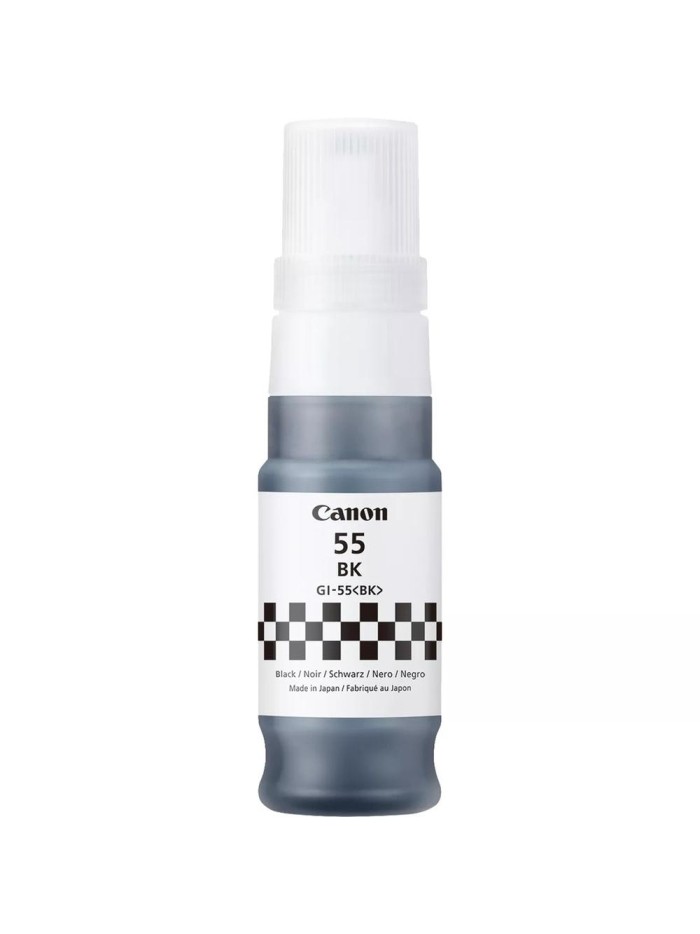Botella tinta canon gi - 55 ink negro Botella tinta canon gi - 55 ink negro