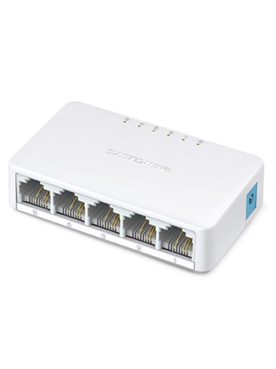 Switch mercusys ms105 5 puertos - 10 - 100mbps - rj45