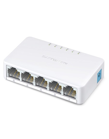 Switch mercusys ms105 5 puertos - 10 - 100mbps - rj45