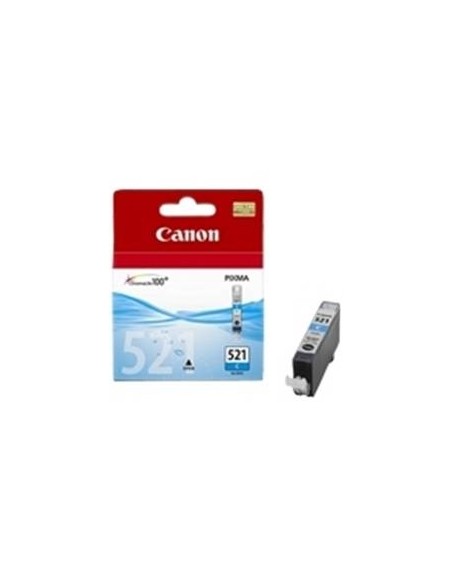 Cartucho tinta canon cli 521c cian pixma 9ml 3600 - 4600 - 4700 - mp540 - 550 - 560 - 620 - 630 - 640 - 980 mx860 - 870