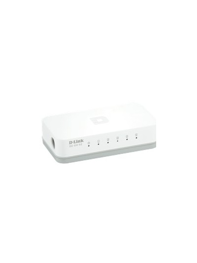 Switch 5 puertos 10 - 100 mb soho d - link
