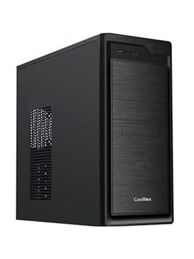 Caja ordenador coolbox f800u3 - 0 atx 2x usb 3.0 s - fte negro