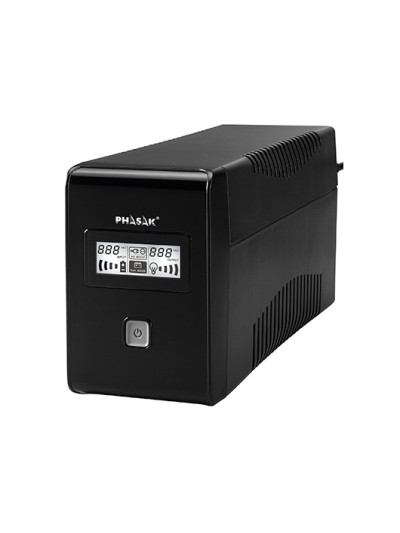 Sai ups phasak 650va interactive avr 2xschuko ph 9465