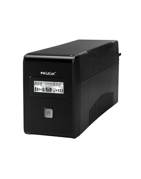 Sai ups phasak 650va interactive avr 2xschuko ph 9465
