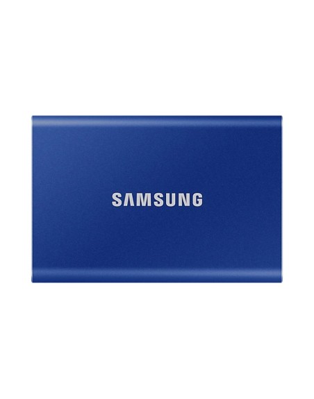 Disco duro ssd samsung 1tb pssd t7 nvme externo azul