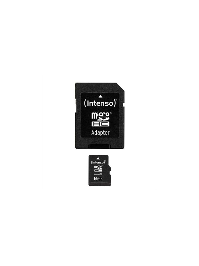 Tarjeta microsd intenso 16gb cl10 + adaptador sd Tarjeta microsd intenso 16gb cl10 + adaptador sd