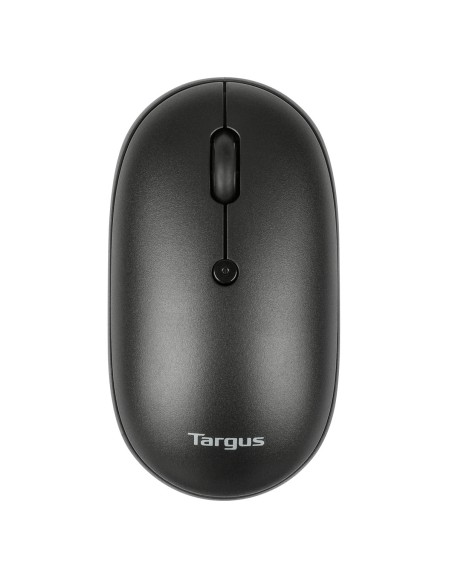 Raton targus compact multi - device wireless+bt inalambrico antimicrobiano negro