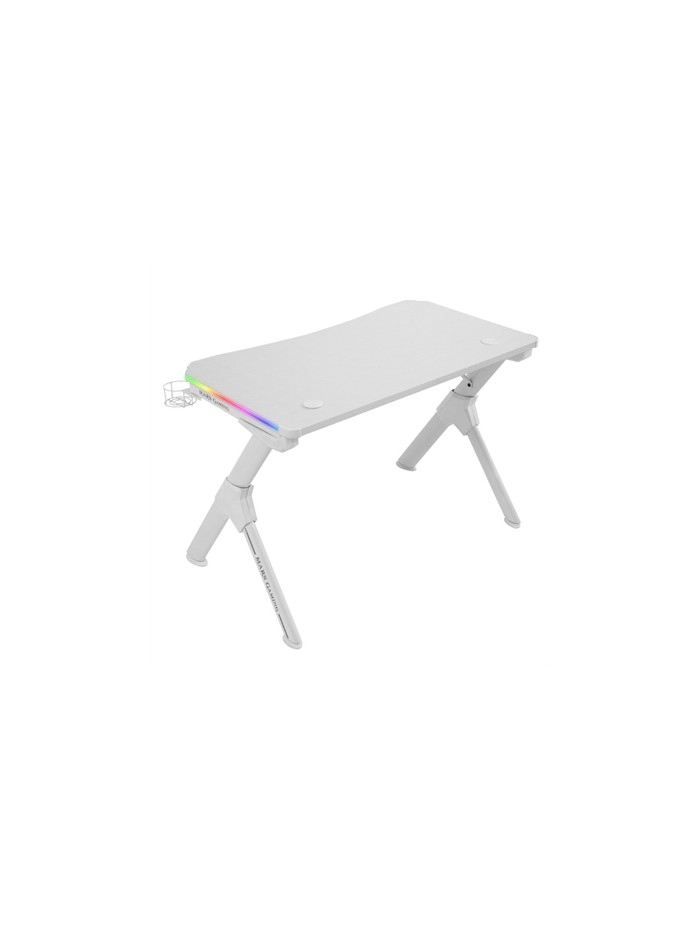 Mesa mars gaming mgdrgbw blanco 110cm Mesa mars gaming mgdrgbw blanco 110cm