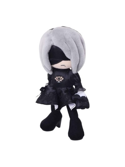 Peluche articulable square enix nier automata yorha no. 2 type b