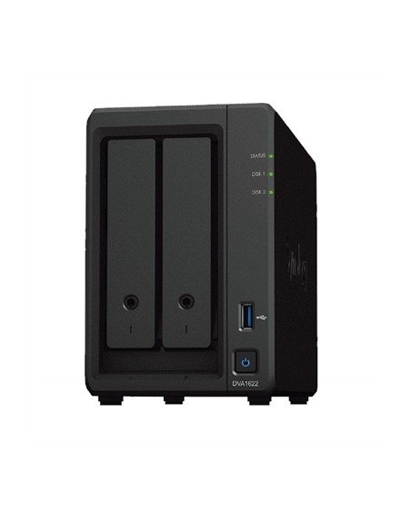 Grabador digital synology dva1622 nvr 4k ia