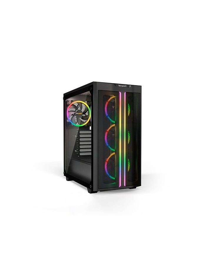 Caja ordenador gaming atx be quiet! pure base 500fx black tira led argb - cristal templado - 3 x 120mm - 1 x 140mm Caja ordenador gaming atx be quiet! pure base 500fx black tira led argb - cristal templado - 3 x 120mm - 1 x 140mm