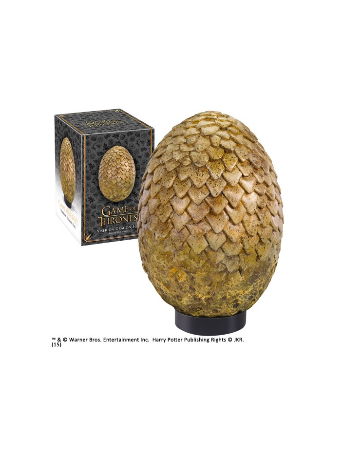 Réplica the noble collection juego de tronos huevo de dragon viserion 20.32 cm Réplica the noble collection juego de tronos huevo de dragon viserion 20.32 cm