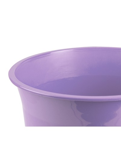 Papelera plastico liderpapel lavanda opaco 13 litros 275x285 mm