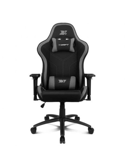 Silla gaming drift dr110 tejido negro - gris