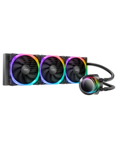 Kit refrigeracion liquida cpu antec vortex 360 3 x 120mm negro argb