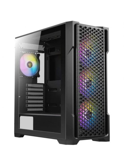 Caja ordenador gaming antec ax90 elite atx 1 x usb 3.2 2 x usb 2.0 sin fuente negro argb
