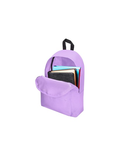 Cartera liderpapel mochila color morado 400x125x300 mm
