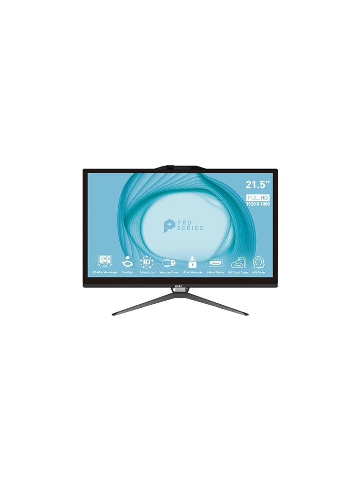 Ordenador all in one aio msi pro ap222t - 208es i3 - 13100 8 256 w11h 22 pulgadas tactil Ordenador all in one aio msi pro ap222t - 208es i3 - 13100 8 256 w11h 22 pulgadas tactil
