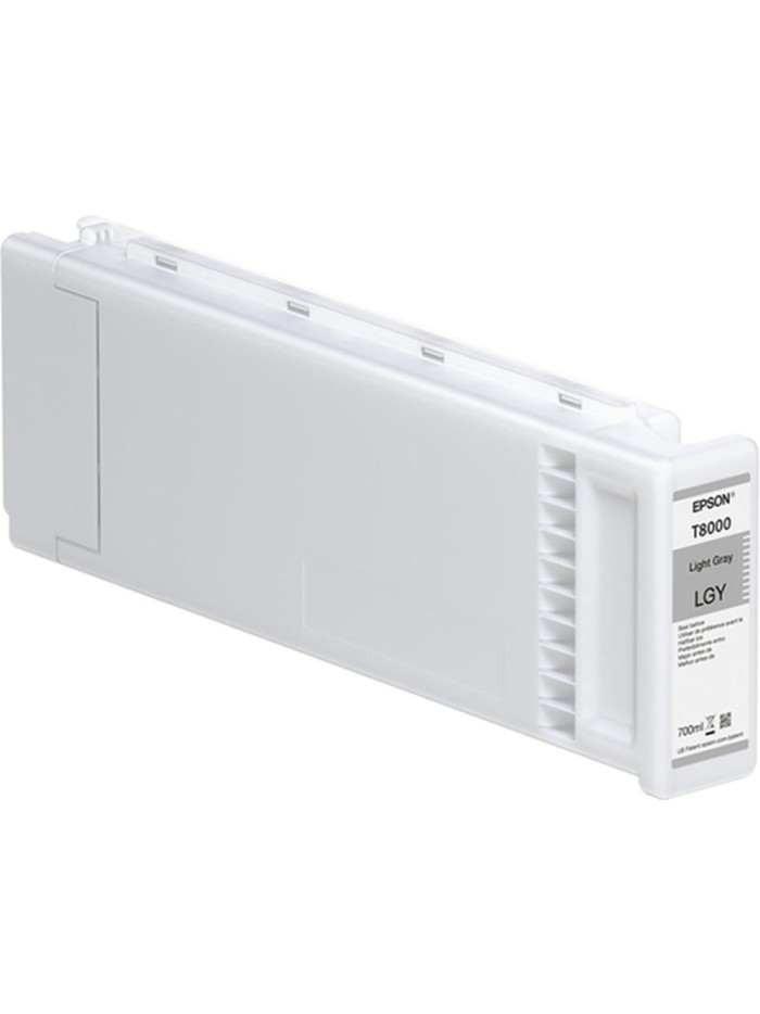 Cartucho tinta epson t800000 ultrachrome pro light gray 700ml Cartucho tinta epson t800000 ultrachrome pro light gray 700ml